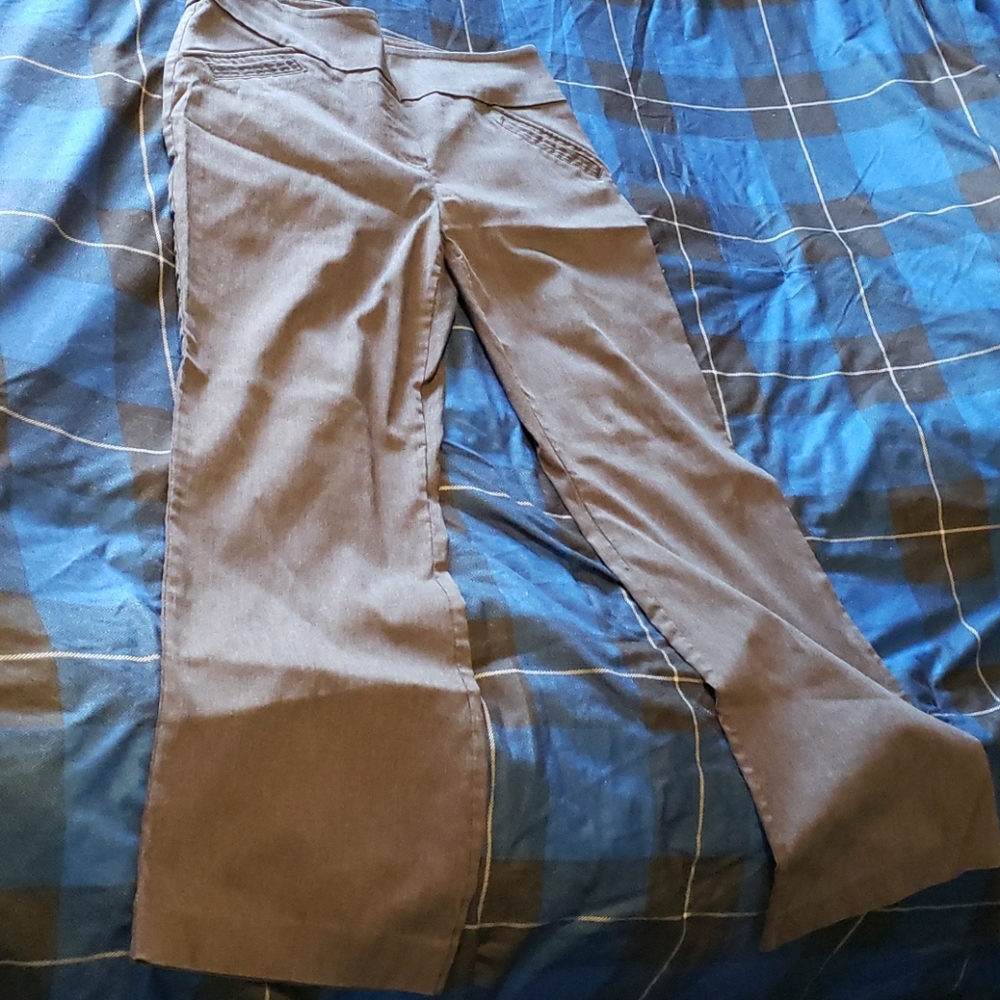 2/$15🦇  Grey pull-on dress pants